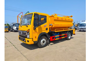 Dongfeng 5000L Cleaning and Sewage suction truck